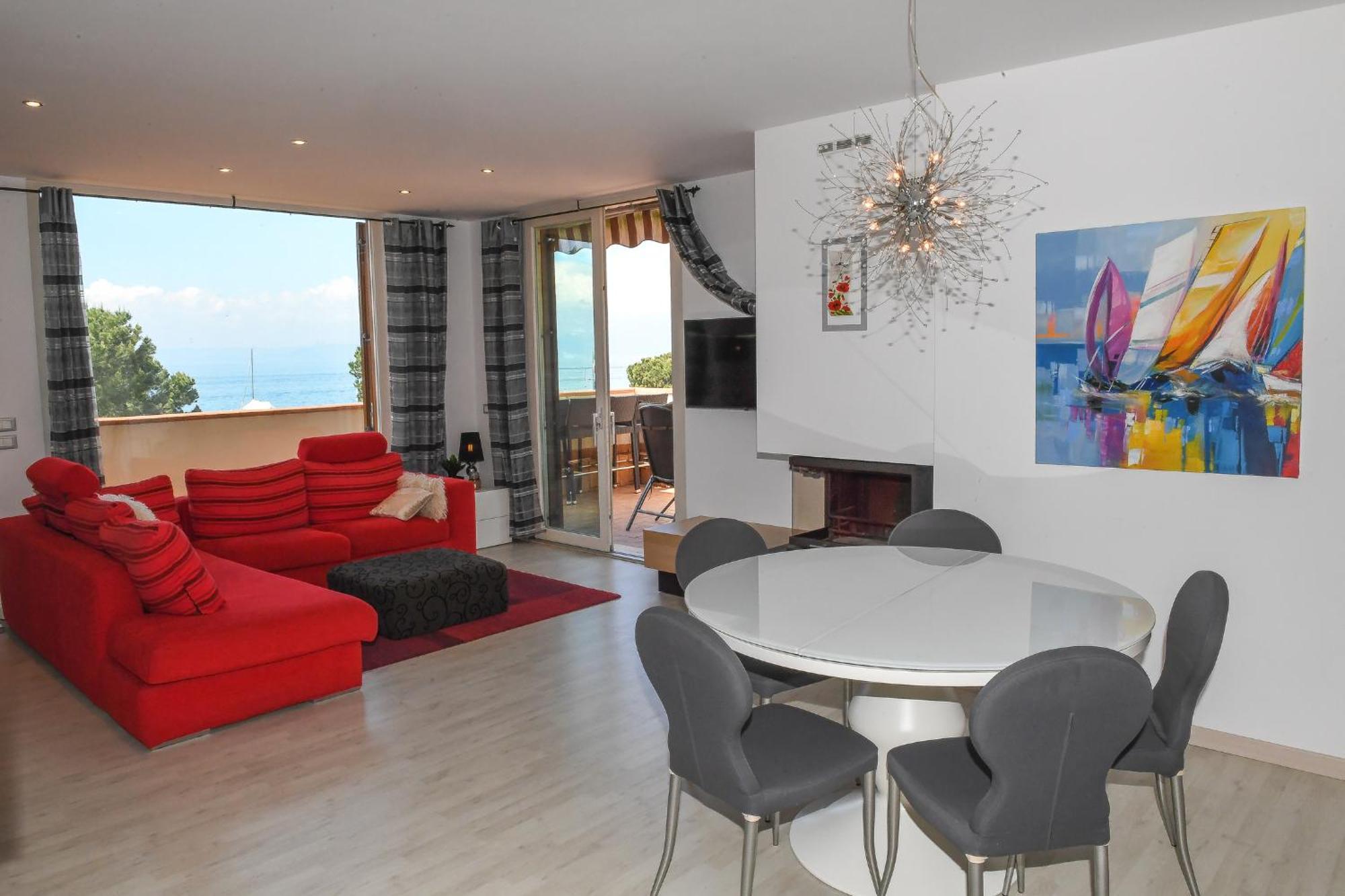 Favola Bella The Panoramic Penthouse Apartment Bardolino Luaran gambar